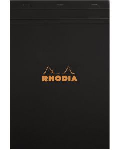 Rhodia Notitieblok A4+ No. 19 Gelijnd Zwart