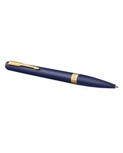 Parker Meridian Blue Gold Trim Balpen