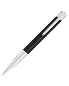 S.T. Dupont D-Initial Black & Chrome Balpen