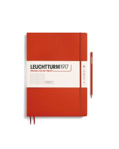 Leuchtturm1917 Notitieboek Master Slim A4+ Fox Red Dotted
