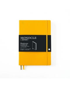 Monocle by Leuchtturm1917 Notitieboek B5 Hardcover Yellow Dotted