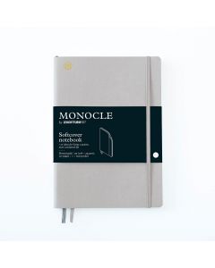 Monocle by Leuchtturm1917 Notitieboek B5 Softcover Light Grey Dotted