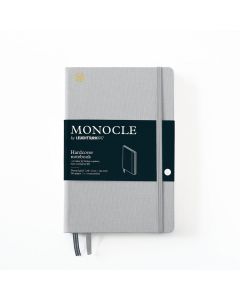 Monocle by Leuchtturm1917 Notitieboek B6+ Hardcover Light Grey Dotted