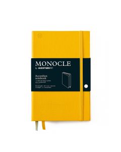 Monocle by Leuchtturm1917 Accordeon Notitieboek B6+ Hardcover Yellow Dotted