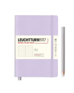 Leuchtturm1917 Notitieboek Medium Softcover Smooth Colors Lilac Dotted