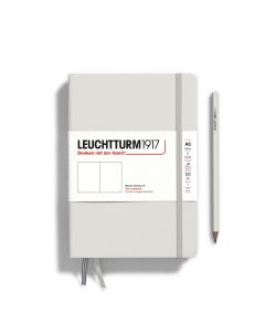 Leuchtturm1917 Notitieboek Medium Natural Colors Light Grey Blanco