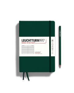 Leuchtturm1917 Notitieboek Medium Natural Colors Forest Green Gelijnd