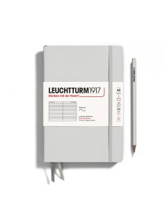 Leuchtturm1917 Notitieboek Medium Softcover Natural Colors Light Grey Gelijnd