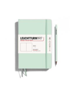 Leuchtturm1917 Notitieboek Medium Softcover Natural Colors Mint Green Blanco