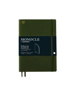 Monocle by Leuchtturm1917 Notitieboek B5 Softcover Olive Dotted