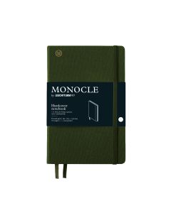 Monocle by Leuchtturm1917 Notitieboek B6+ Hardcover Olive Dotted