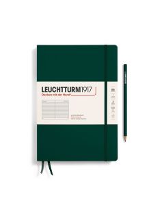 Leuchtturm1917 Notitieboek Composition B5 Hardcover Forest Green Gelijnd