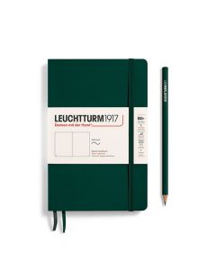Leuchtturm1917 Notitieboek Slim B6+ Soft Cover Forest Green Blanco