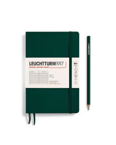 Leuchtturm1917 Notitieboek Slim B6+ Soft Cover Forest Green Gelijnd
