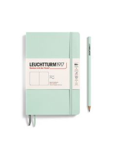 Leuchtturm1917 Notitieboek Slim B6+ Soft Cover Mint Green Blanco