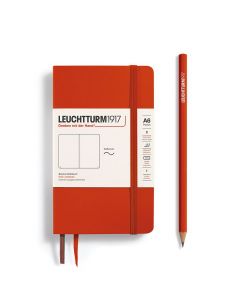 Leuchtturm1917 Notitieboek Pocket Soft Cover Fox Red Blanco