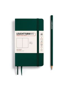Leuchtturm1917 Notitieboek Pocket Soft Cover Forest Green Blanco