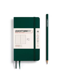 Leuchtturm1917 Notitieboek Pocket Soft Cover Forest Green Dotted