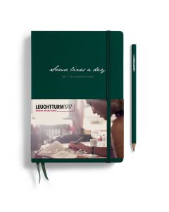 Leuchtturm1917 Some Lines a Day Forest Green