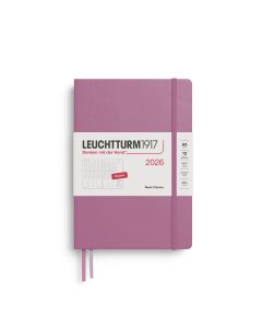Leuchtturm1917 Agenda 2026 Weekplanner Verticaal Medium A5 Dusty Rose
