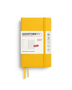 Leuchtturm1917 Agenda 2027 Weekplanner + Notities Pocket Sunflower