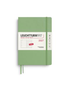 Leuchtturm1917 Agenda 2027 Weekplanner + Notities Dotted Medium A5 Sage