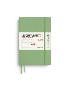 Leuchtturm1917 Agenda 2027 Weekplanner Paperback B6 Sage