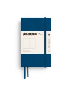 Leuchtturm1917 Notitieboek Pocket Indigo Blanco