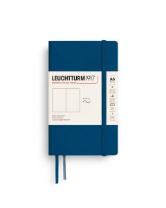 Leuchtturm1917 Notitieboek Pocket Soft Cover Indigo Blanco