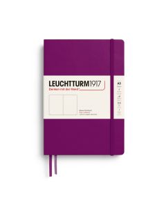 Leuchtturm1917 Notitieboek Medium Burgundy Blanco