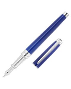 S.T. Dupont Line D Eternity Sapphire Palladium Medium Vulpen
