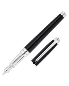 S.T. Dupont Line D Eternity Black Palladium Large Vulpen