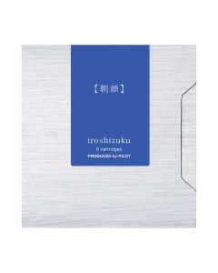 Pilot Iroshizuku Inkt Asa-Gao - Blauw - 6 inktpatronen