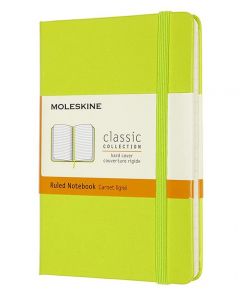 Moleskine Classic Pocket Notebook Lemon Harde Kaft Gelijnd 