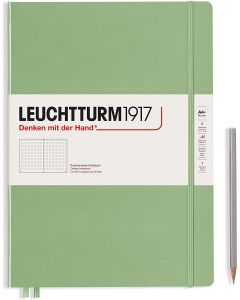 Leuchtturm1917 Notitieboek Master Slim A4+ Sage Dotted