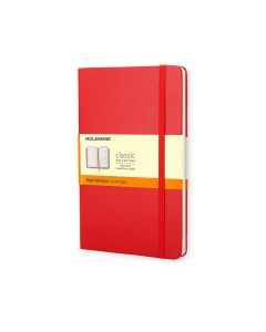 Moleskine Classic Large Notebook Rode Harde Kaft Lijntjes 