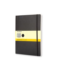 Moleskine Classic Extra Large Notebook Zwart Zachte Kaft Ruitjes
