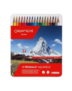 Caran d'Ache Prismalo Aquarelle 18 Kleurpotloden