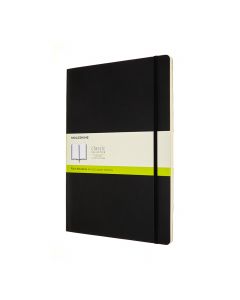 Moleskine Classic A4 Notebook Zwart Zachte Kaft Blanco