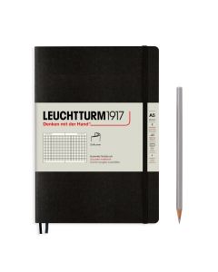Leuchtturm1917 Notitieboek Medium Softcover Black Geruit