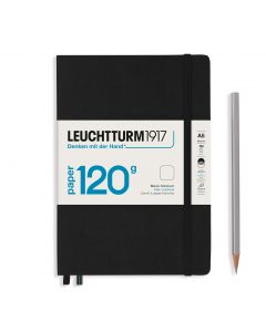 Leuchtturm1917 120G Edition Notitieboek Medium Black Blanco