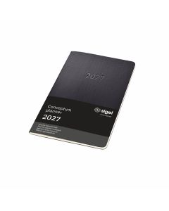 Sigel Conceptum Pure 2027 Maandagenda A5 Zwart Soft Cover