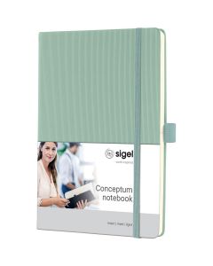 Sigel Conceptum Pure Notitieboek A5 Mint Green Hard cover Gelijnd