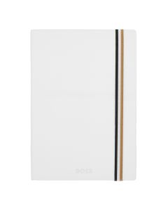 Hugo Boss A5 Notitieboek Iconic White Gelijnd