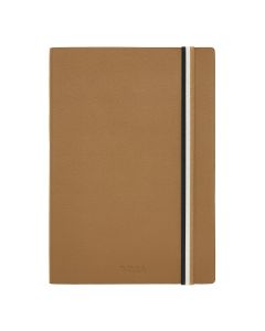 Hugo Boss A5 Notitieboek Iconic Camel Gelijnd