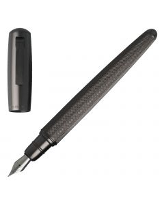 Hugo Boss Matte Dark Chrome Vulpen