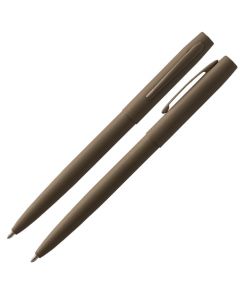 Fisher Space Pen Flat Dark Earth Cerakote Cap-O-Matic Balpen