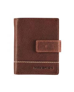 Maverick Rough Gear Lederen RFID Compact cardprotector