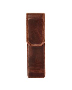 Maverick The Original Lederen Etui voor 2 Pennen
