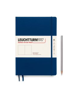 Leuchtturm1917 Notitieboek Composition B5 Hardcover Navy Blanco